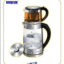 چای‌ساز بیسمارک مدل BM-2282 با طراحی شیشه‌ای و پایه استیل ضدزنگ