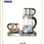 چای‌ساز بیسمارک مدل BM-2283 با کتری شیشه‌ای و پایه استیل - فروشگاه Parsecenter.ir