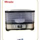 میوه خشک‌کن میلو مدل ML-670 با ۵ طبقه شفاف و طراحی مدرن