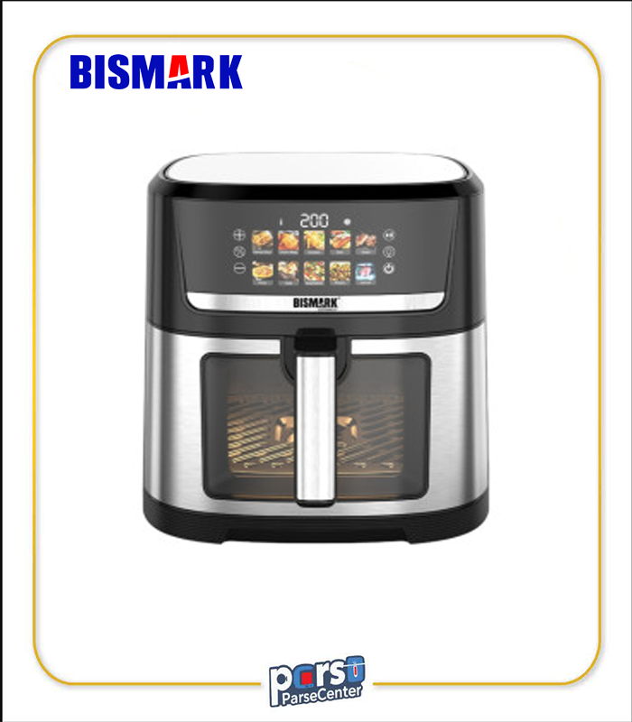سرخ‌کن دیجیتال بیسمارک مدل BM3582 با طراحی لمسی و عملکرد کم‌روغن