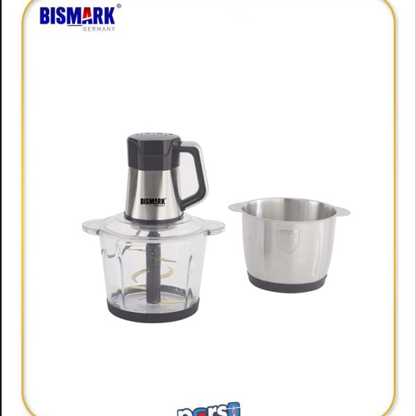 خردکن دوکاسه 3 لیتری بیسمارک مدل BMC503